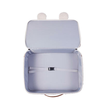 Valise enfant Mini Traveller Teddy Ecru CHILDHOME - 3