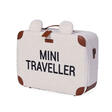 Valise enfant Mini Traveller Teddy Ecru CHILDHOME - 2