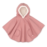 Poncho de voyage 9-36 mois - Rose Imperméable