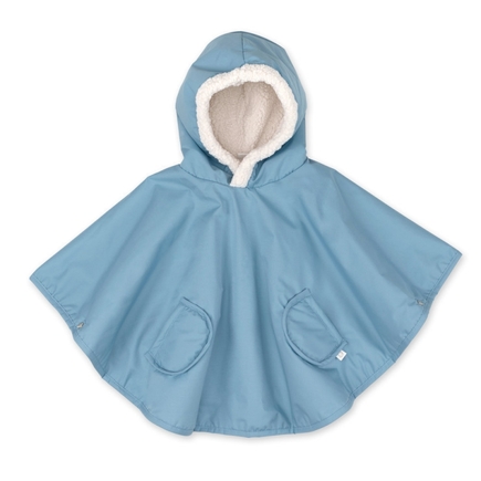 Poncho de voyage 9-36 mois - Bleu Imperméable BEMINI - 2