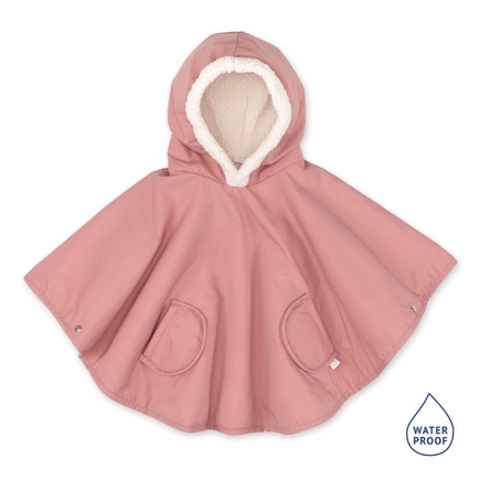 Poncho de voyage 9-36 mois - Rose Imperméable BEMINI - 2