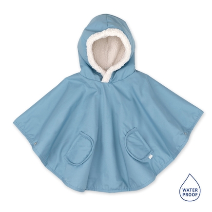 Poncho de voyage 9-36 mois - Bleu Imperméable BEMINI - 3