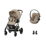 POUSSETTE DUO Balios S Lux TPE + Cloud G I-Size Plus Almond Beige