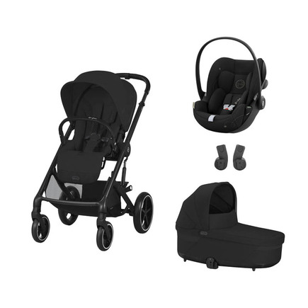 POUSSETTE TRIO Balios S Lux BLK  + Cloud G I-Size + Nacelle Moon Black CYBEX