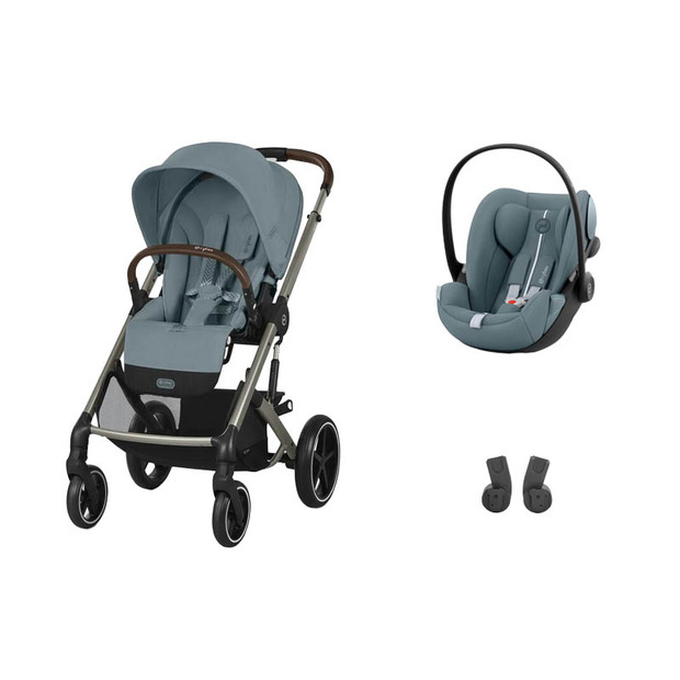 POUSSETTE DUO Balios S Lux TPE Stormy Blue + Cloud G I-Size Plus Stormy Blue CYBEX