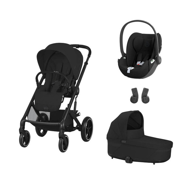 POUSSETTE TRIO Balios S Lux + Cloud T I-Size + Nacelle Sepia Black CYBEX