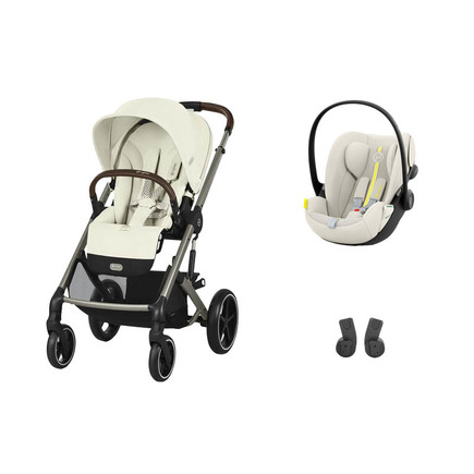 POUSSETTE DUO Balios S Lux TPE + Cloud G I-Size Plus Seashell Beige CYBEX