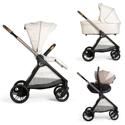 Poussette Trio Bellagio + Nacelle Flexi + Siège-auto First Seat Recline I-size Amber Glow CHICCO