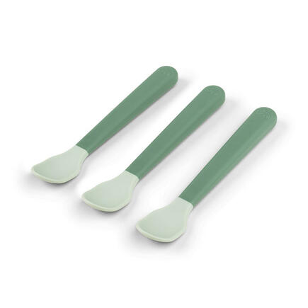 Foodie cuillère bébé Easy-grip lot de 3 - Vert DONE BY DEER