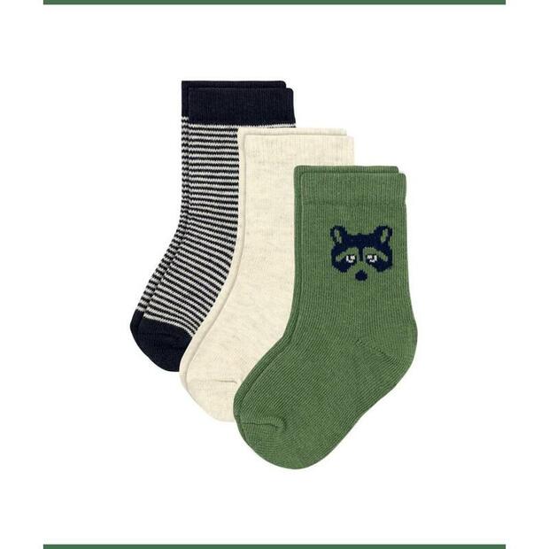 3 paires chaussettes variante 1 pointure 15/18 (nai/3m) PETIT BATEAU