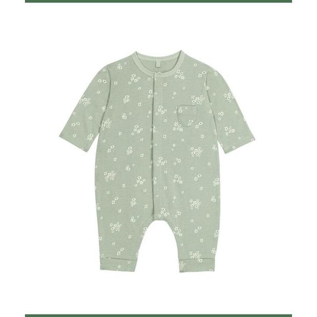 Combinaison longue  herbier/multico naissance PETIT BATEAU