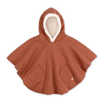 Poncho de voyage 9-36 mois - Jersey - Terracotta BEMINI