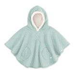 Poncho de voyage 9-36 mois - Jersey - Bleu Clair