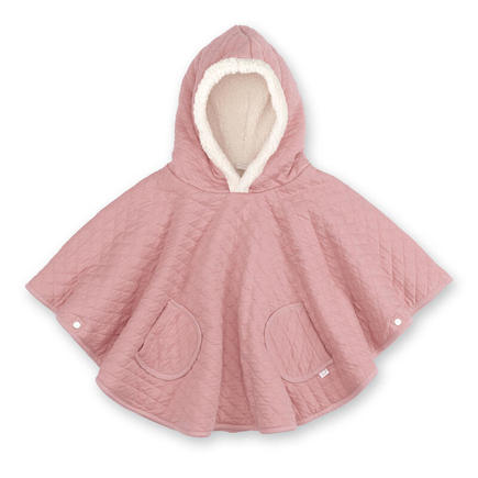 Poncho de voyage 9-36 mois - Jersey - Rose BEMINI