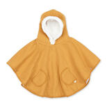 Poncho de Voyage 9-36M Jersey + Polaire - Jaune