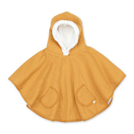 Poncho de Voyage 9-36M Jersey + Polaire - Jaune BEMINI