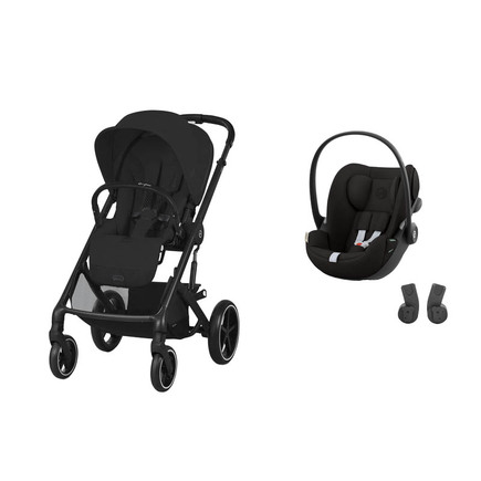 Poussette DUO Balios S Lux Black + Cloud G Magic Black CYBEX