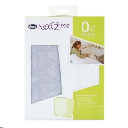 Lot de 2 draps housse Next2Me Grey Fox CHICCO - 2