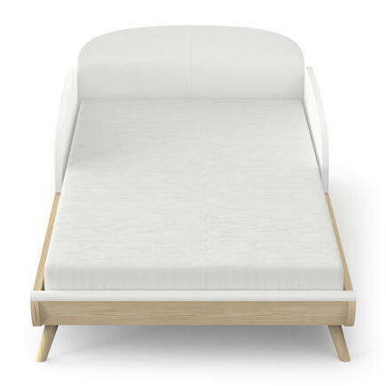 Lit bébé 70x140cm Evolutif FIRMIANA Blanc CBA Meubles - 6