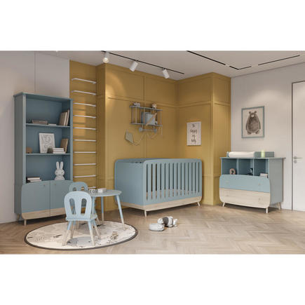 Plan à Langer pour commode FIRMIANA Bleu Orage CBA Meubles - 4