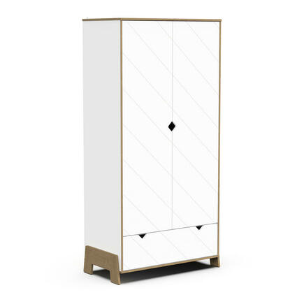 Armoire 2 portes + 1 tiroir ALBIZIA CBA Meubles