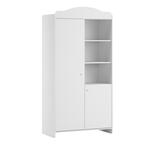 Armoire 2 portes MEGEVE Blanc