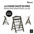 Chaise Haute Alpha Select - Charbon HAUCK - 5