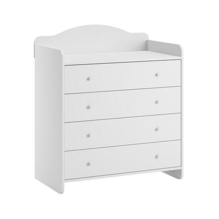 Commode avec plan à langer MEGEVE Blanc VOX