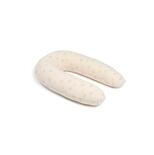 Coussin d'allaitement Twisty 2 en 1 - Petals latte