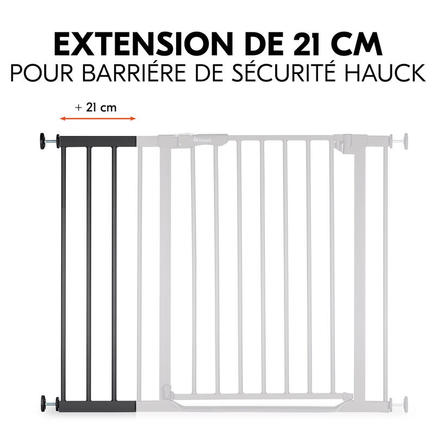 Safety Gate Extension 21 cm Black HAUCK - 4