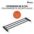 Safety Gate Extension 21 cm Black HAUCK - 3