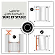 Barrière de sécurité Autoclose 2 - Black HAUCK - 12