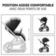 Poussette DUO Comfort N Care - Noir HAUCK - 17