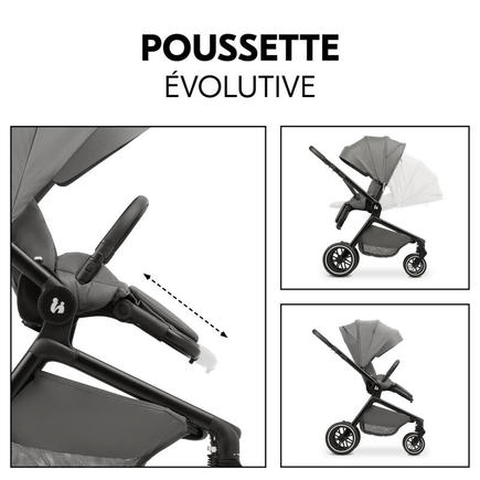 Poussette DUO Move N Care - Gris Foncé HAUCK - 19