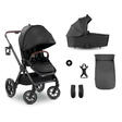 Poussette DUO Comfort N Care - Noir HAUCK