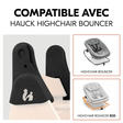 Adaptateur pour chaise Arketa - Noir HAUCK - 2