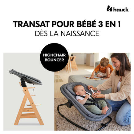 Transat Highchair Bouncer - Gris foncé HAUCK - 5