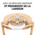 Réducteur pour chaise haute Highchair Baby Seat - Blanc HAUCK - 2