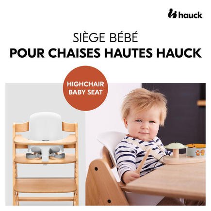 Réducteur pour chaise haute Highchair Baby Seat - Blanc HAUCK - 6