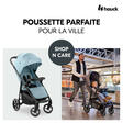 Poussette Shop N Care Dusty Blue HAUCK - 3