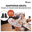 Adaptateur pour chaise Arketa - Noir HAUCK - 5