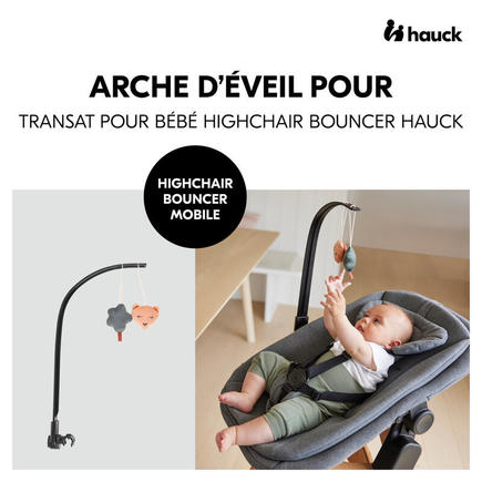 Transat 2en1 Highchair Bouncer Mobile HAUCK - 6