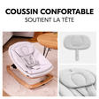 Transat Highchair Bouncer Eco - Gris clair  HAUCK - 2