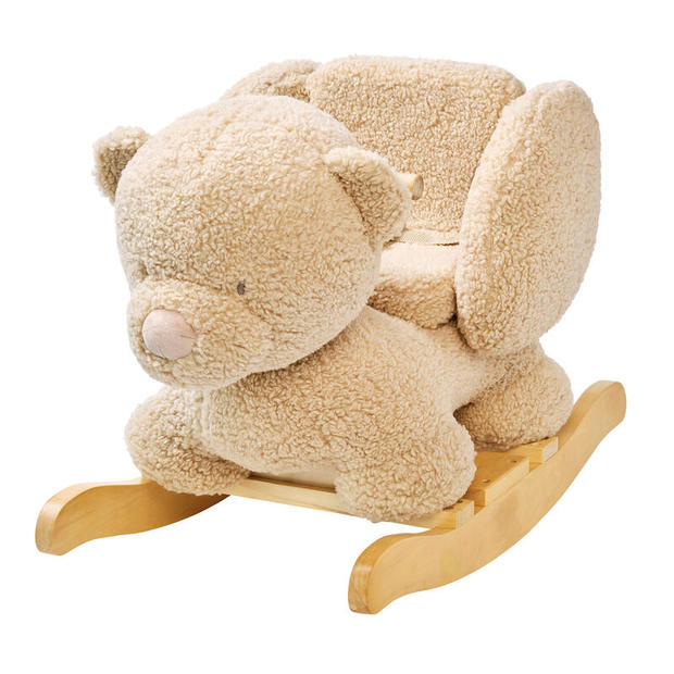 BASCULE TEDDY OURS - BEIGE NATTOU