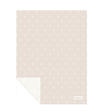 Couverture tricot avec sherpa 75x100 - Tender beige NOUKIE 'S - 4