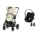 Poussette Duo Talos S Lux TPE Seashell Beige +  CLOUD G i-Size Magic Black