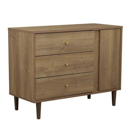 Commode 3 tiroirs + 1 porte - MOKKA SAUTHON