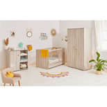 Chambre Trio lit 60x120 + commode + armoire FOREST + PAL OFFERT