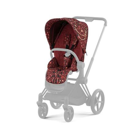 Habillage Siège Priam 4 et ePriam 2 - Collection Rockstar - Rouge CYBEX