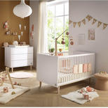 Chambre DUO PALOMA Lit 70x140 Commode + PAL offert   